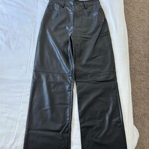 Zara Black Wide Leg Pants